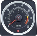 Tachometer - 6000 Red Line (396/375HP & 427 6" X 7") - 69 Camaro