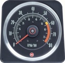 Tachometer - 6000 Red Line ( Z28 & 396/375HP 6" X 8") - 69 Camaro