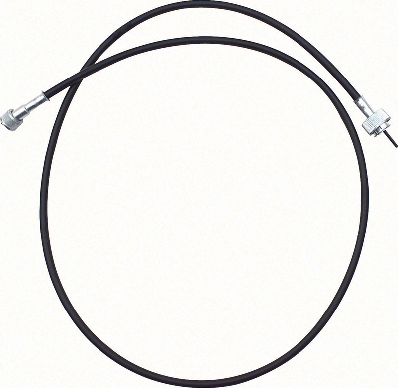 Speedometer Cable - 55" Thread-On (without Grommet) - 62-69 Chevy II Nova; 67-69 Camaro