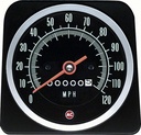 Speedometer - 120 MPH without Speed Warning - 69 Camaro