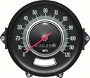 Speedometer - 120 MPH without Speed Warning - 69 Chevelle El Camino