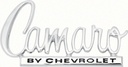 Trunk Emblem - "Camaro BY CHEVROLET" - 70 Camaro
