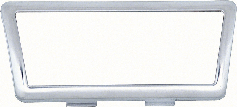 Brake Pedal Pad Trim - Chrome - Auto Trans - 69 Firebird