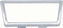 Brake Pedal Pad Trim - Chrome - Auto Trans - 69 Firebird