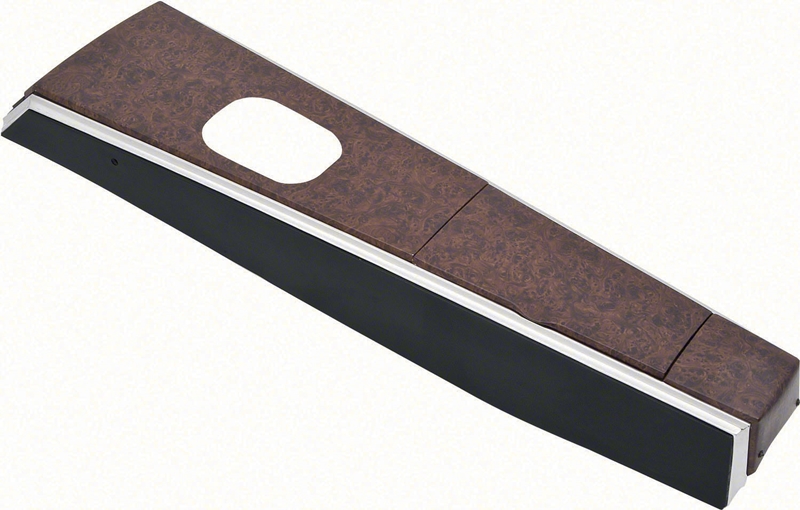 Console Assembly - Burlwood Manual Trans - 68-69 Firebird