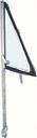 Vent Window Assembly - Green Tint - LH - 68-72 Chevy GMC Truck Suburban; 69-72 Blazer; 70-72 Jimmy