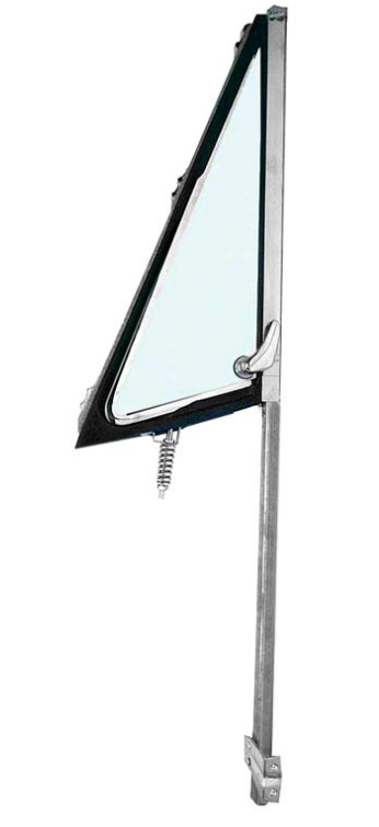 Vent Window Assembly - Clear - RH - 68-72 Chevy GMC Truck Suburban; 69-72 Blazer; 70-72 Jimmy