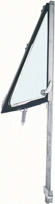 Vent Window Assembly - Green Tint - RH - 68-72 Chevy GMC Truck Suburban; 69-72 Blazer; 70-72 Jimmy