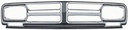 Grille - Chrome - 71-72 GMC Truck Blazer Suburban