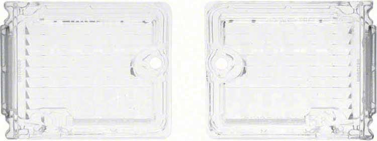 Back-up Lamp Lens - LH/RH Pair - 68-69 Chevy II Nova