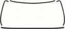 Back Glass Molding Set - Black - 75-81 Camaro Firebird
