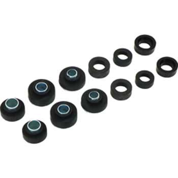 Body & Radiator Support Bushings - 12 Piece Set - 70-72 Nova; 69 Camaro Firebird
