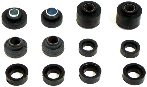 Body & Radiator Support Bushings - 12 Piece Set - 73-74 Nova