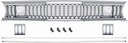 Grille Assembly - Sharktooth Style - 71-72 Duster 340; Twister 340