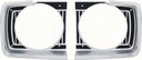 Headlamp Bezels - LH/RH Pair - 67 Dart