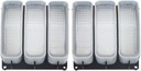 Parking Lamp Lens Set - Sharktooth Style - 71-72 Duster 340;Twister 340