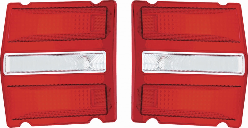 Tail Lamp Lenses LH/RH Pair - 68 Dart