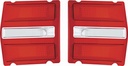 Tail Lamp Lenses LH/RH Pair - 68 Dart
