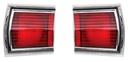 Tail Lamp Assemblies - LH/RH Pair - 67 Dart