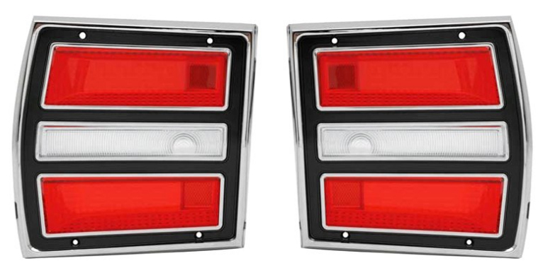 Tail Lamp Assemblies - LH/RH Pair - 68 Dart