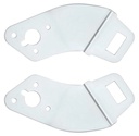 Seat Belt Clips - 2 Piece Set - 68-69 Dodge Plymouth B-Body