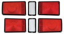 Taillight & Backup Lens Set (6pcs) - 71 Charger (Except R/T)