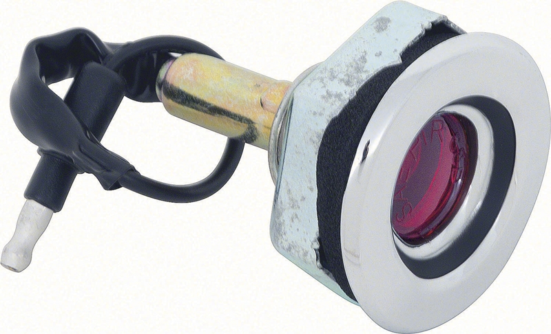 Side Marker Lamp - Rear - Curved Style - LH or RH (Sold Each) - 68 Dart Charger