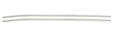 Door & Quarter Top Edge Molding Set (4pcs Anodized Aluminum) - 70-74 Plymouth Barracuda (Coupe)