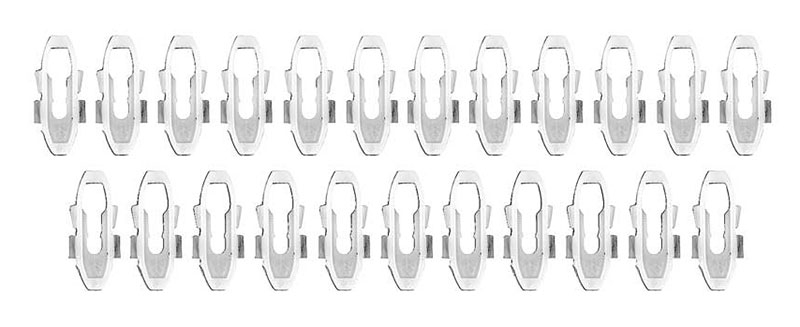 Molding Hardware Set, Door Top Edge - 22 Piece Set - 71-74 Plymouth Barracuda