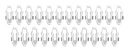 Molding Hardware Set, Door Top Edge - 22 Piece Set - 71-74 Plymouth Barracuda
