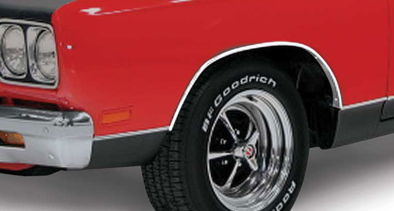 Wheel Opening Molding Set - 69 Plymouth GTX