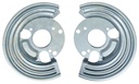 Disc Brake Backing Plates - LH/RH Pair - 73-74 Dodge Plymout B / E Body
