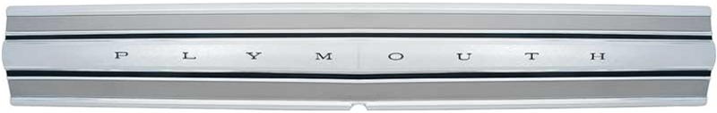 Trunk Trim Finish Panel - "PLYMOUTH" Letters - 68 Satellite