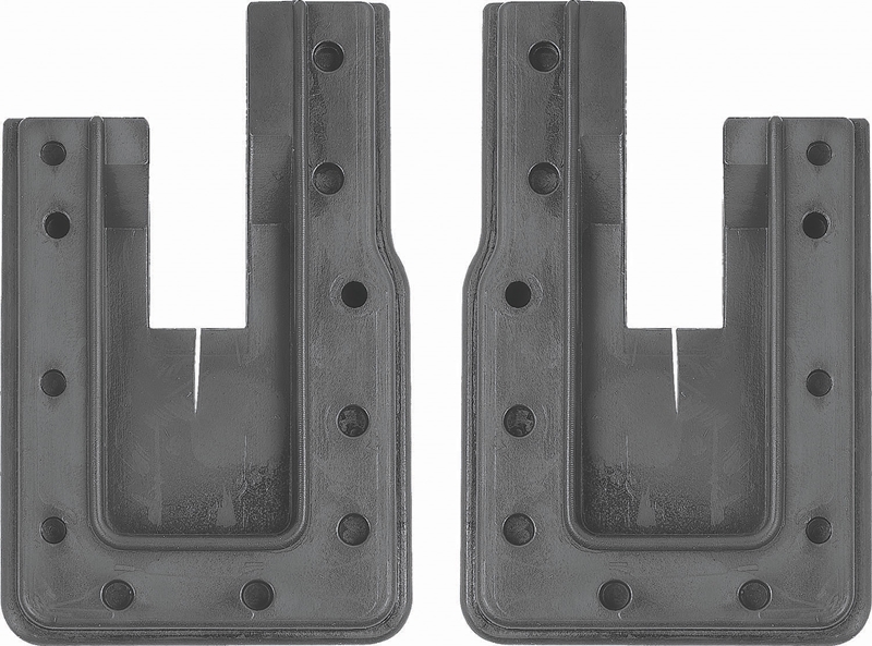Door Jamb Rubber U-Seals - LH/RH Pair - 66-67 Chevy II Nova (Coupe)