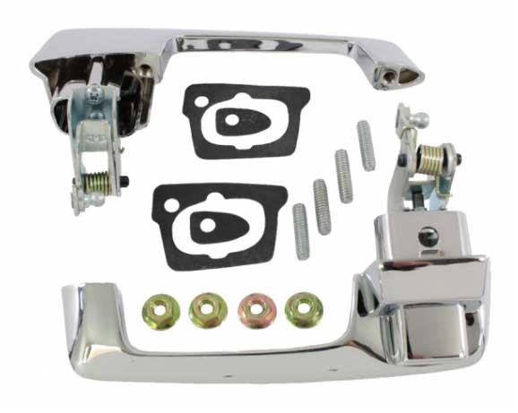 Door Handle Assemblies - Outside - LH/RH Set - 66-67 Dodge Plymouth B-Body