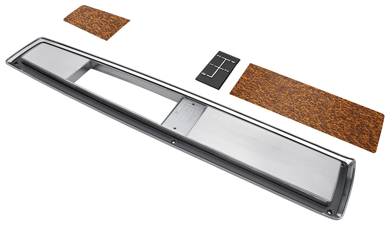 Console Top Plate - 4-Speed - 70-72 Monte Carlo