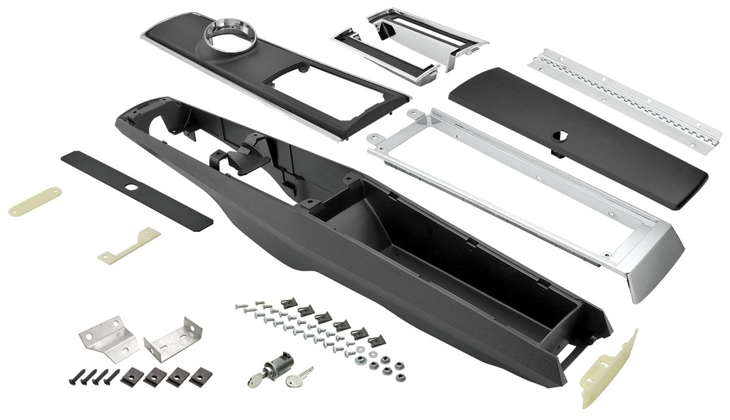 Console Assembly - Auto Trans - 66-67 Chevelle El Camino