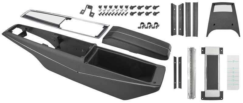 Console Assembly - Turbo (Green Letters) - 68 Chevelle El Camino