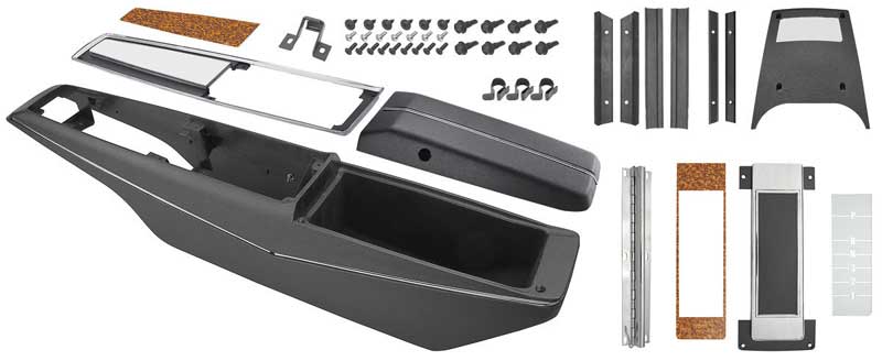 Console Assembly - Turbo (White Letters) - 71-72 Monte Carlo