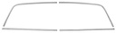 Back Glass Molding Set - 64-67 El Camino
