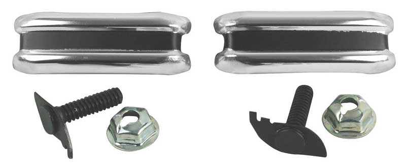 Tailgate Extension Moldings - 2 Piece Set (does one side) - 68-69 El Camino