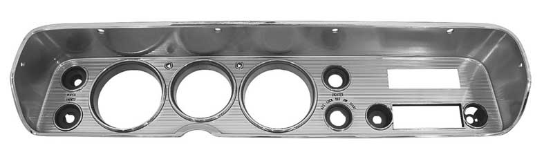 Dash Bezel - Models with A/C - 64 Chevelle El Camino.