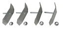 Tailgate Molding Clips - 4 Piece Kit - 64-67 El Camino
