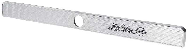 Glove Box  Nameplate - "Malibu SS"- 64 Chevelle (Super Sport)