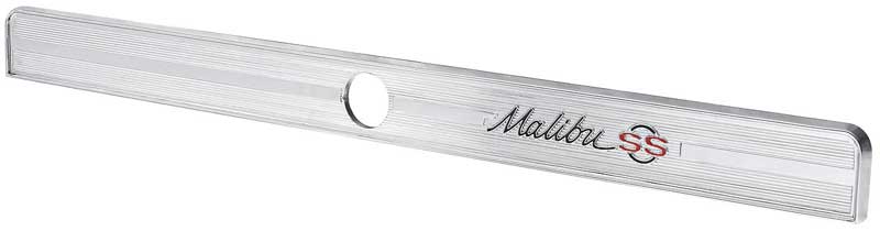 Glove Box Nameplate - "Malibu SS" - 65 Chevelle (Super Sport)