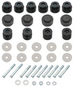 Body & Radiator Support Bushing Set w/ Hardware - 68-72 Chevelle Cutlass Coupe; El Camino