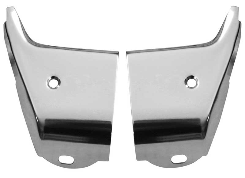 Rocker Panel Caps - Front - LH/RH Pair - 64 Chevelle (Super Sport)  El Camino (Custom)