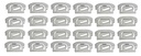 Back Glass Molding Clip Set (Plastic) - 75-81 Camaro Firebird