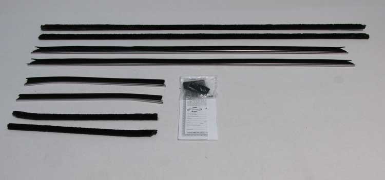 Window Felts - Inner & Outer - 8pcs - 68 Camaro Convertible