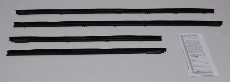 Window Felts - Outer (4pcs) - 64-65 Chevelle Coupe